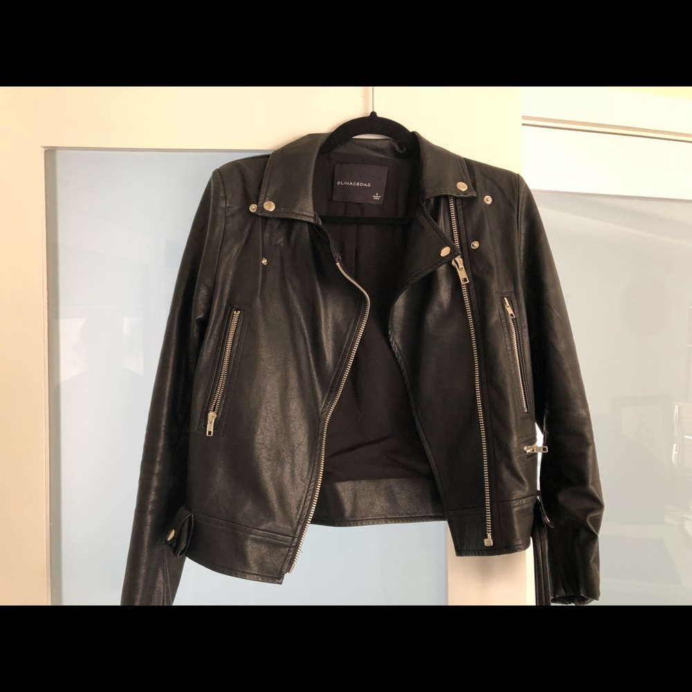 Vegan Leather Jacket